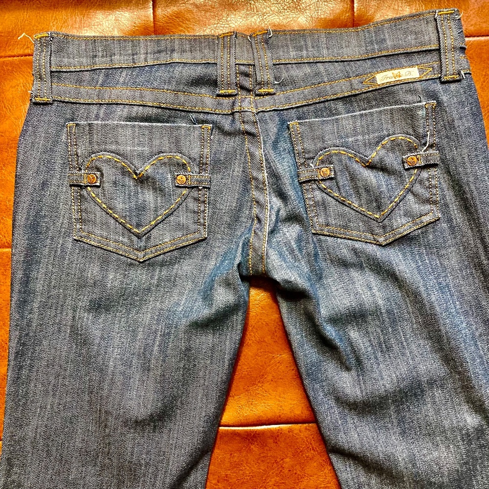 LIKE NEW FRANKIE B. JEANS.  FLAWLESS!  SIZE 10